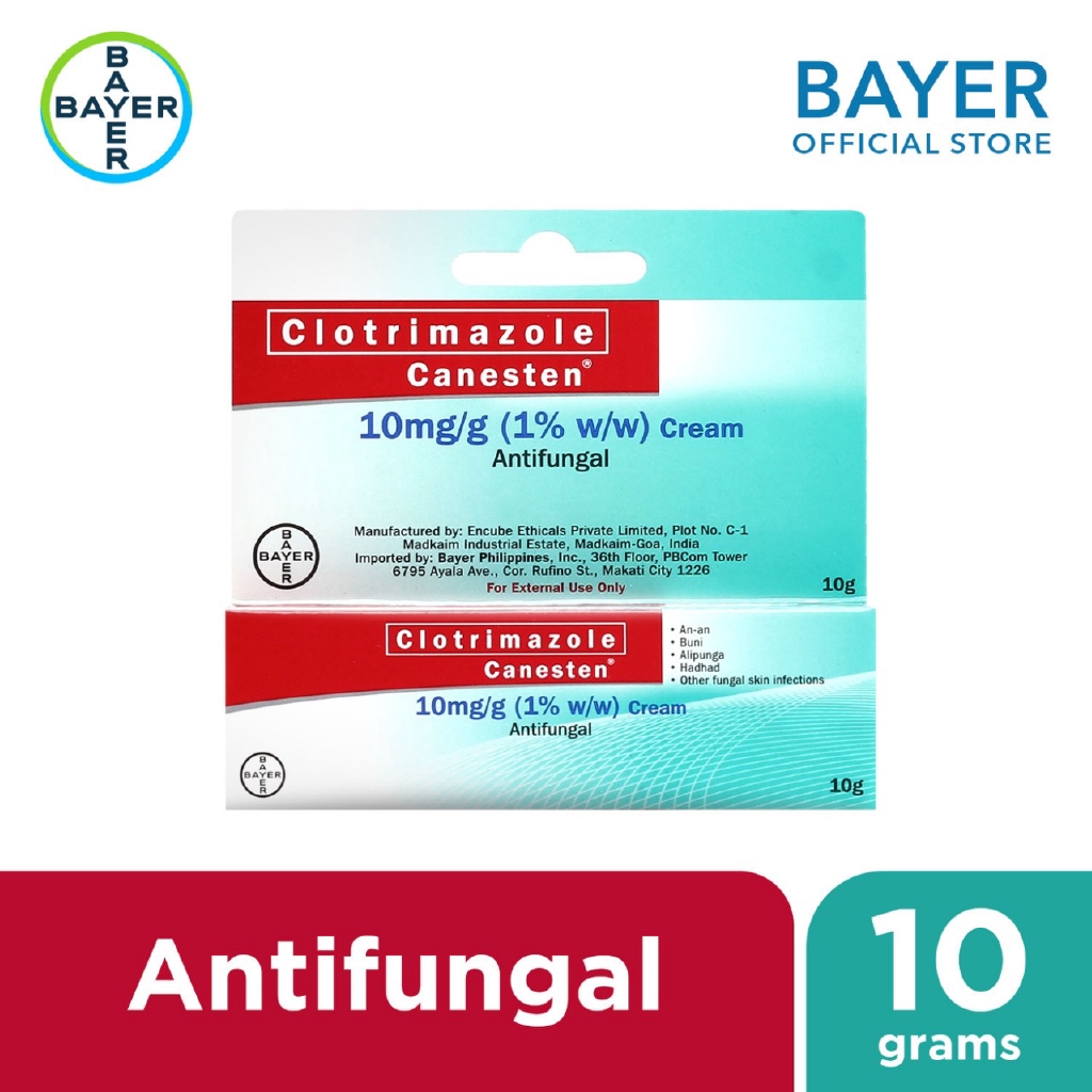 Canesten Antifungal Cream 10g Shopee Philippines