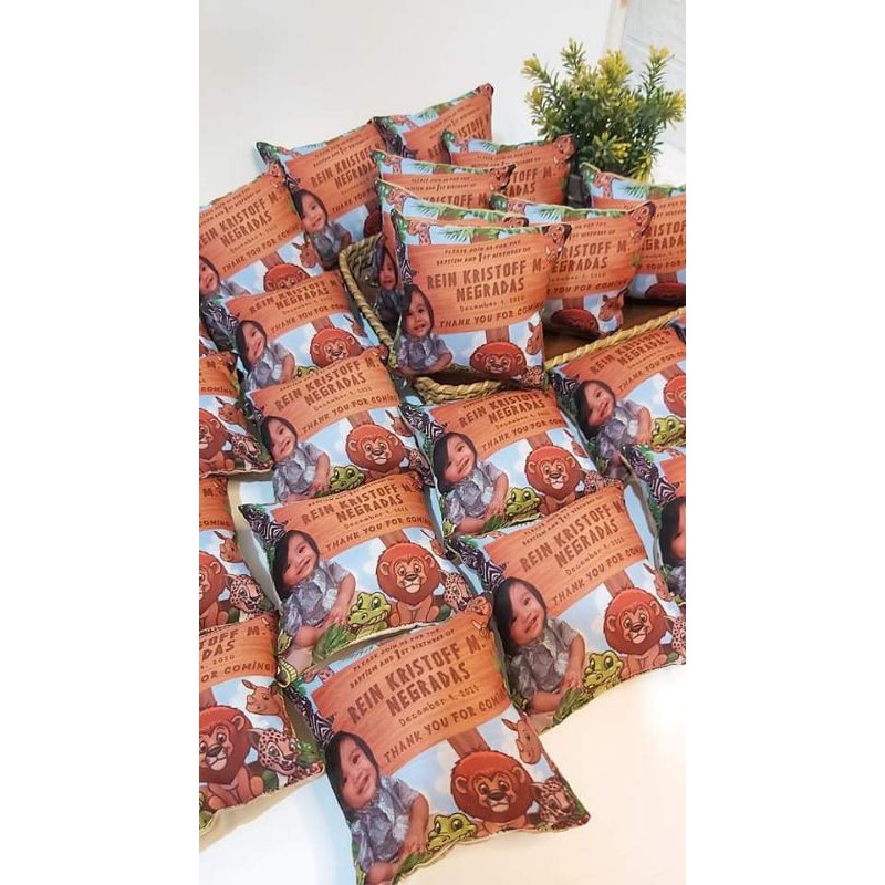 Customized Pillows for Souvenirs (minimum 20 pcs) Shopee Philippines