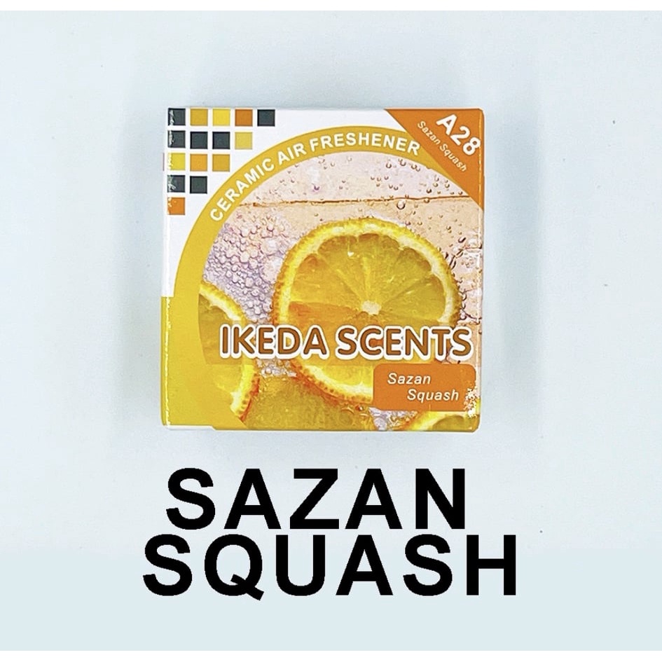 AUTHENTIC AIRSPENCER CAR FRESHENER MARINE SQUASH/LEMON SQUASH/SAMURAI