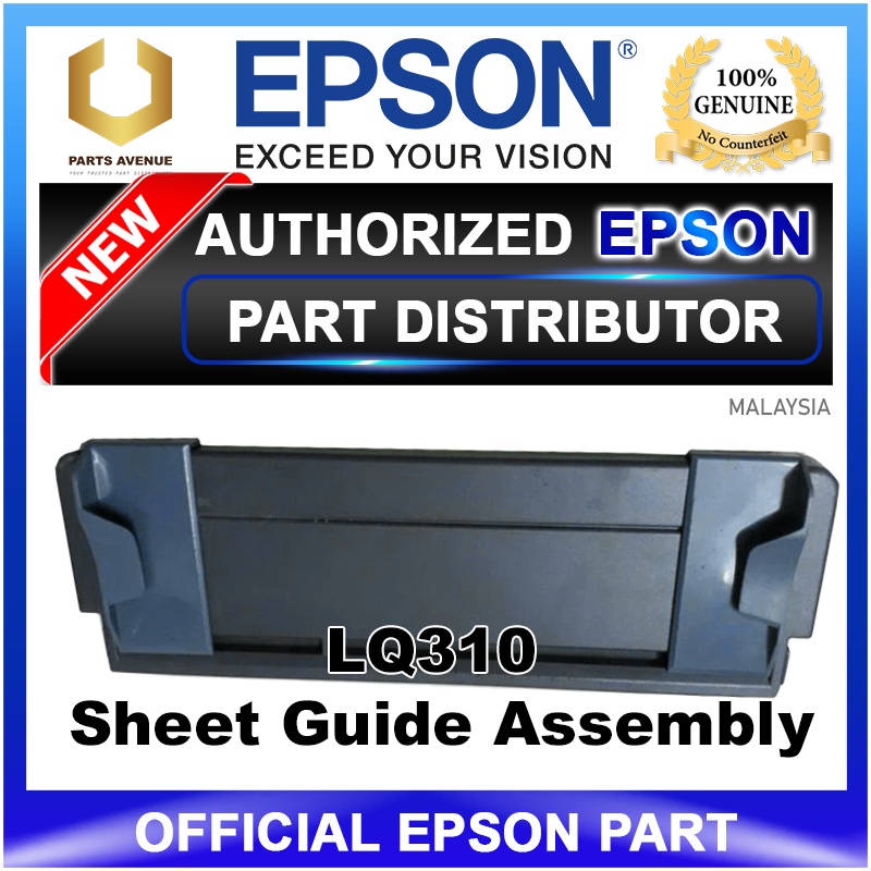 OFFICIAL EPSON LQ310 Sheet Guide Assembly LQ310 Paper Tray Sheet Guide