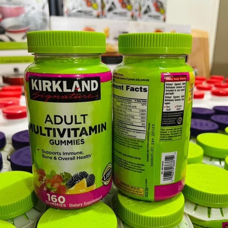 Kirkland Signature Adult Multivitamin Gummies 180 gummies Shopee