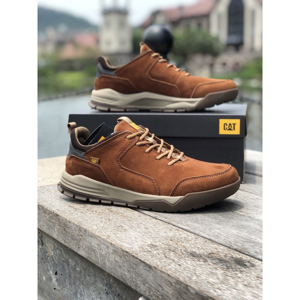 Original Caterpillar EASE Men Work Genuine Leather Boot ,D0215 I2FL