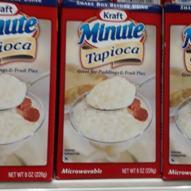 Kraft Minute Tapioca, 8 oz Box Shopee Philippines