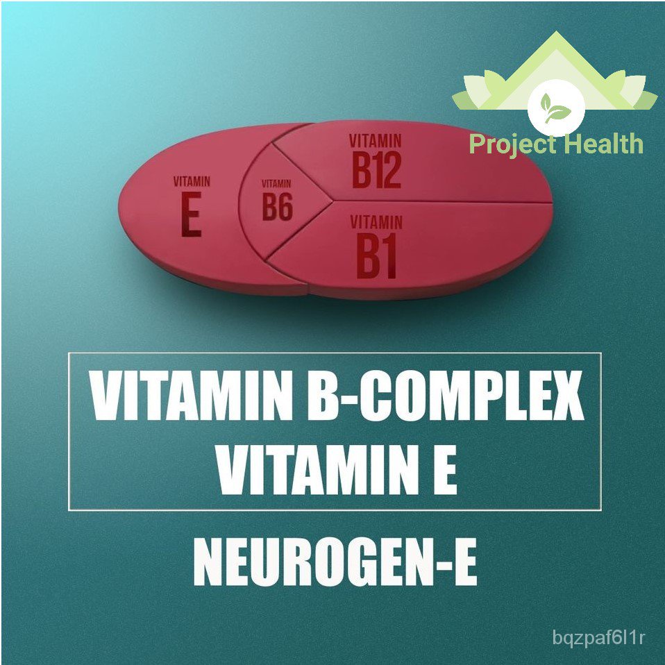 NEUROGEN E Vitamin B Complex + Vitamin E 20 Tablets Multivitamins for