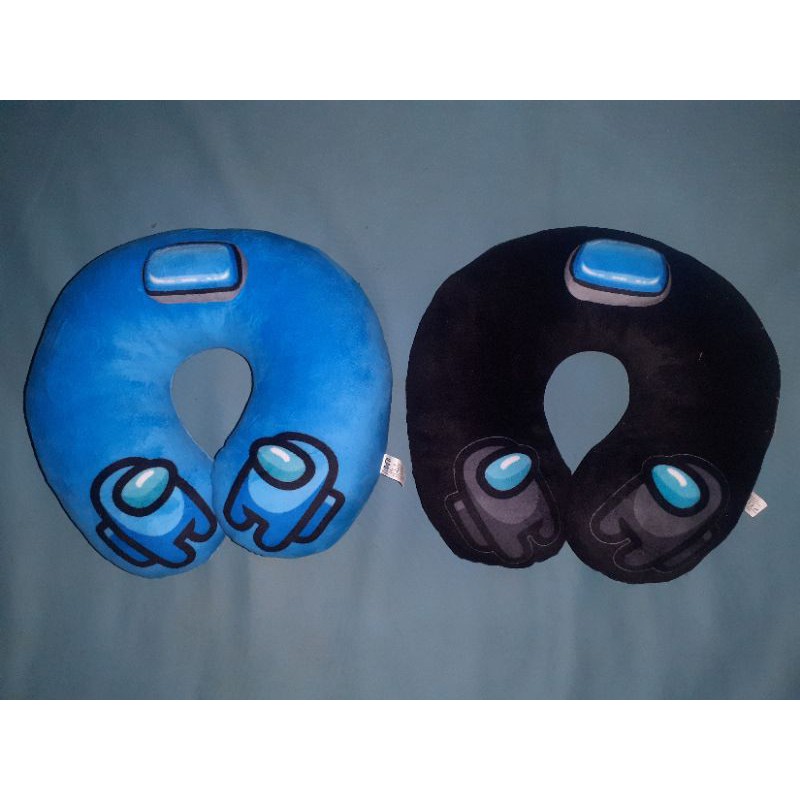 Online Among Us Game Shape Travel Pillow Neck Pillow Sni Shopee