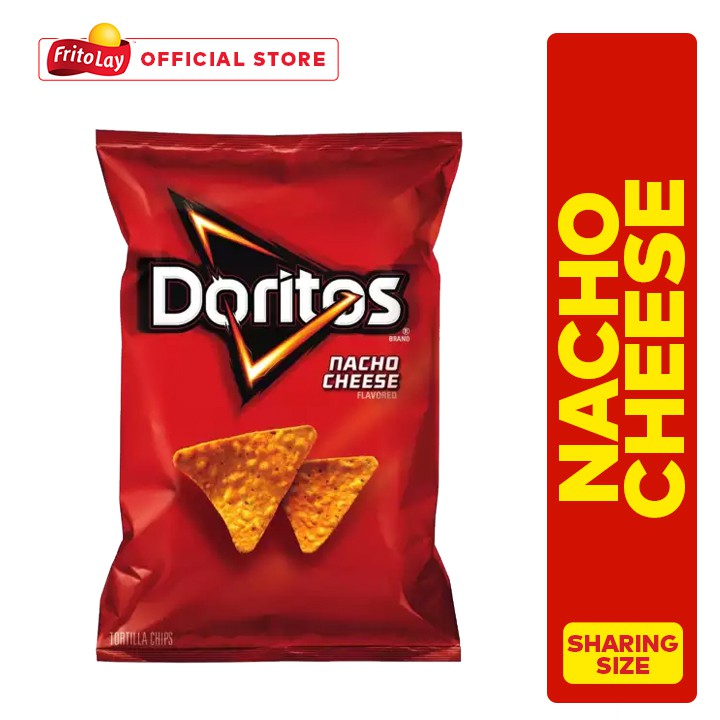Doritos Nacho Cheese Tortilla Chips 7oz Shopee Philippines