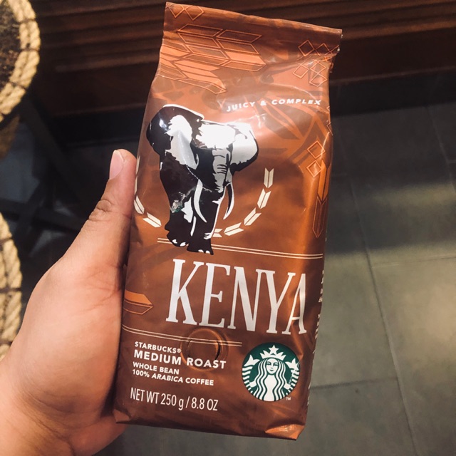 Starbucks Kenya Medium Roast 250gms Coffee Beans Shopee