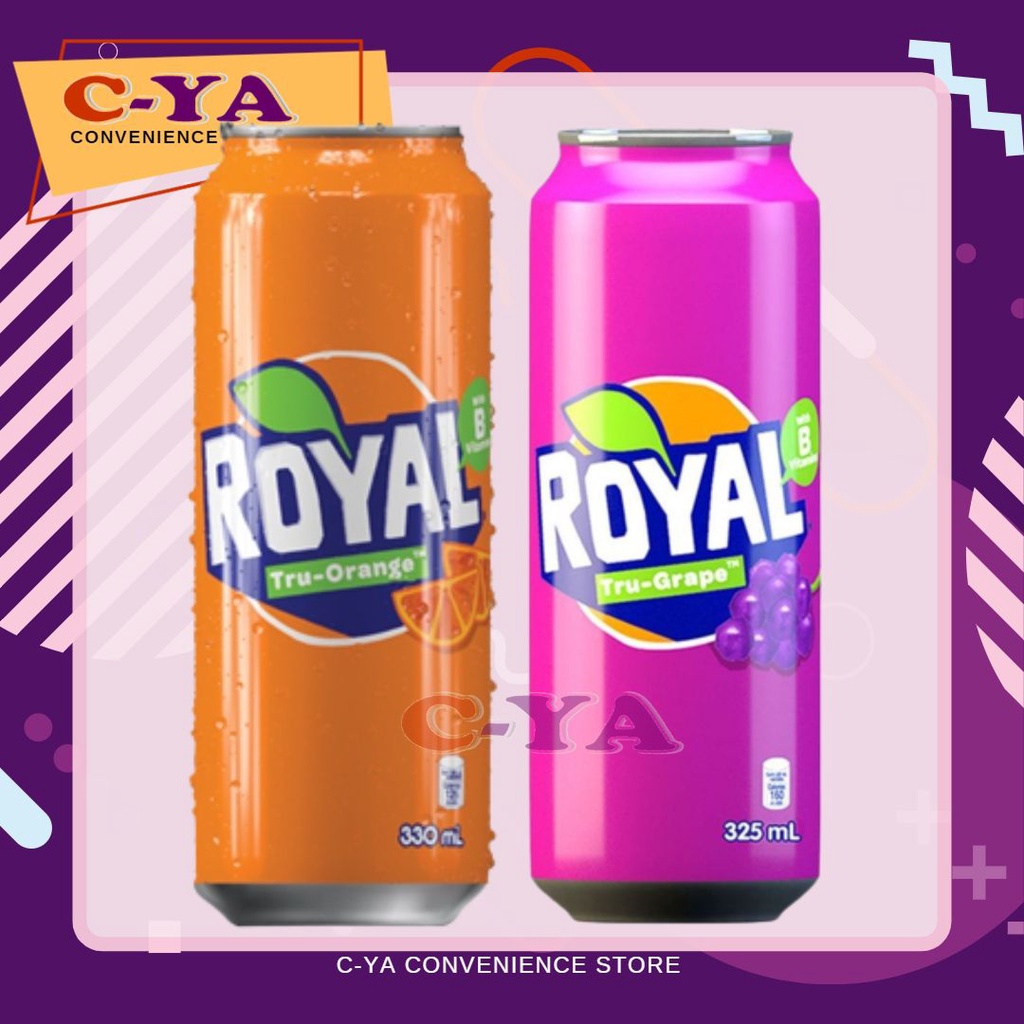 Royal Carbonated Drinks in Can 325ml Shopee Philippines