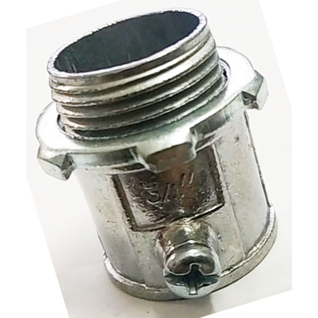 EMT ADAPTOR CONNECTOR WITH LOCK NUT 3/4" Shopee Philippines