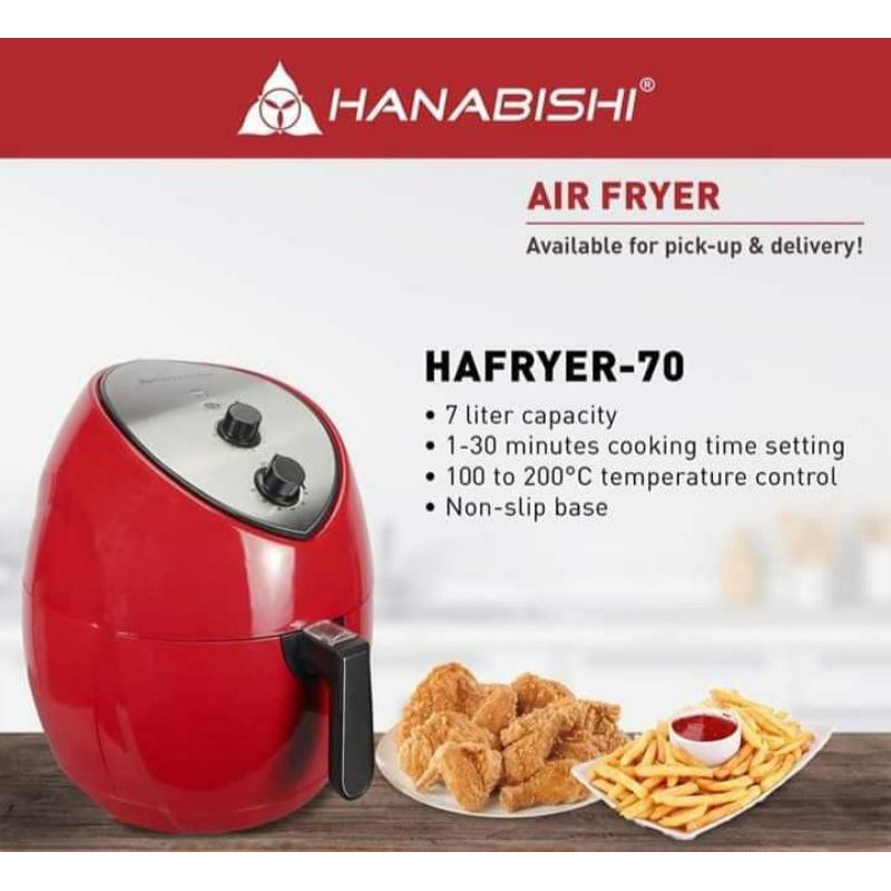 HANABISHI AIR FRYER. 7L Shopee Philippines