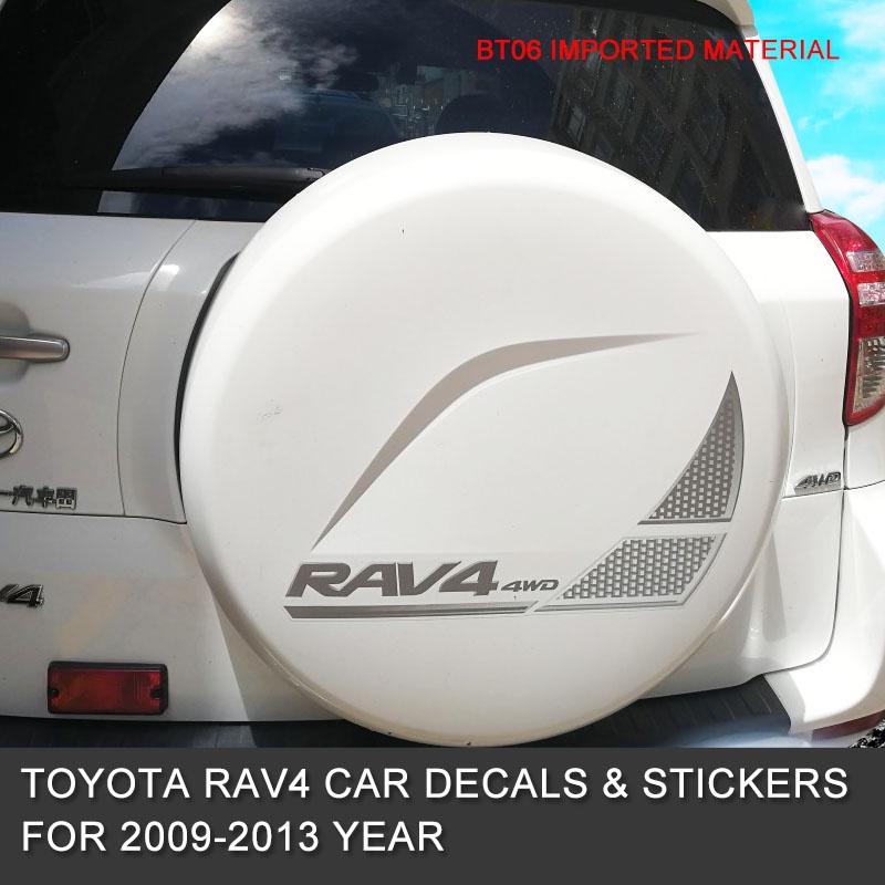 Fit for Old Toyota RAV4 stickers RAV4 spare tire stickers RAV4 back