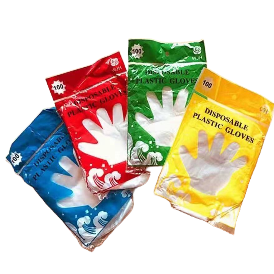 100Pcs Disposable Gloves Oneoff Plastic Gloves Shopee Philippines