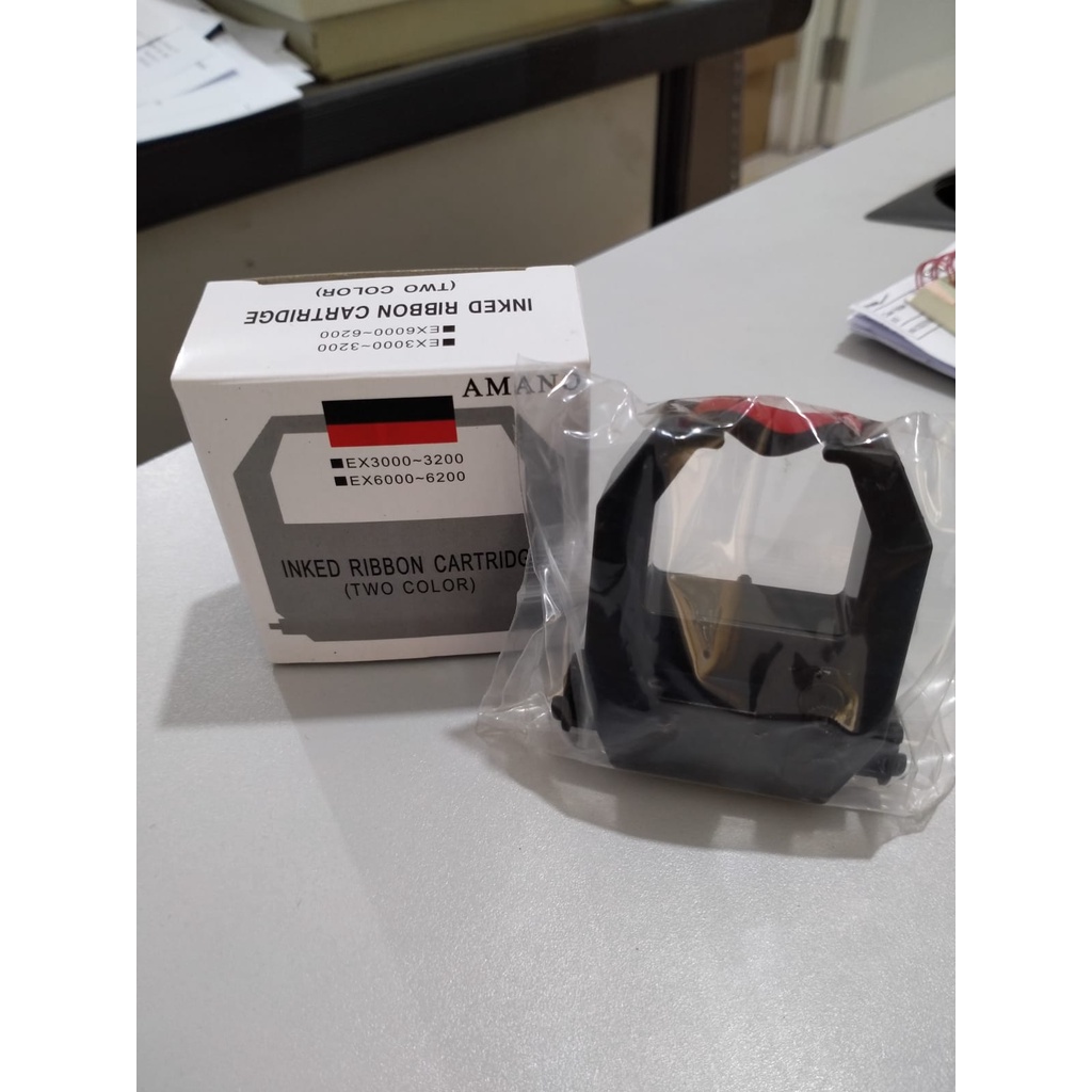 MESIN Amano Tape Machine Manual Black Red EX Series 30003200 / 6000