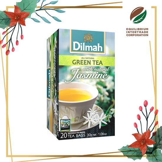 Dilmah Green Tea Jasmine 20's Shopee Philippines