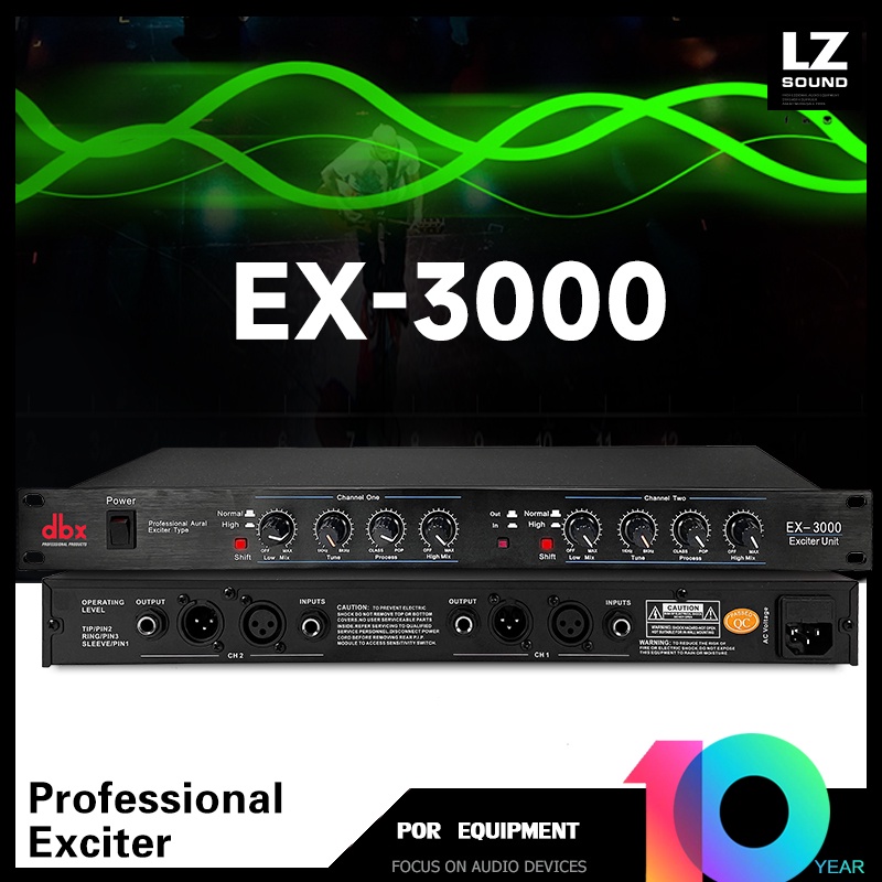 DBX EX3000 Processor Professional Audio Aural Exciter Type EX 3000
