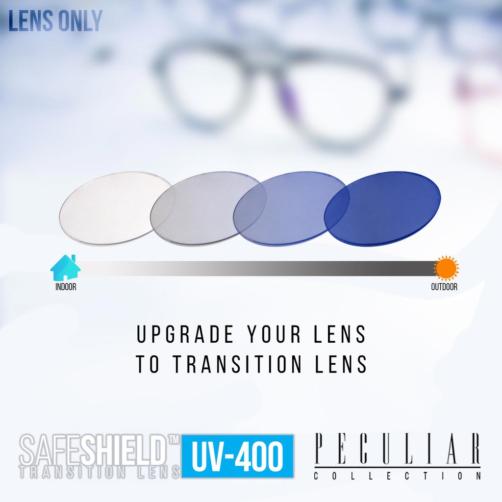 Lens Upgrade(Lens Only) Peculiar Photochromic TransitionPRO Lens Anti