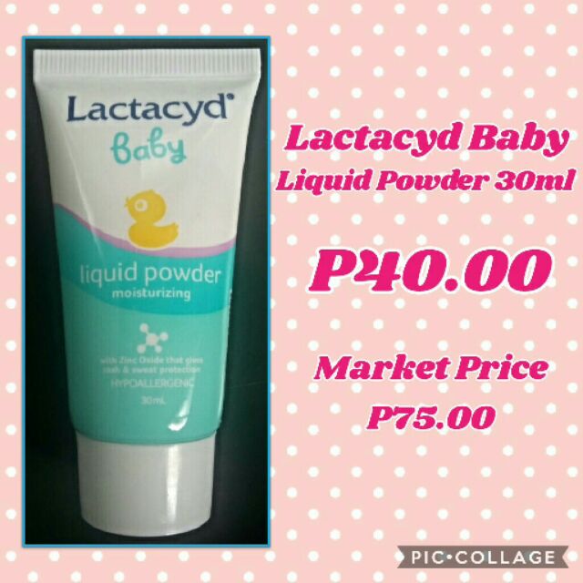 Lactacyd Baby Liquid Powder 30ml Shopee Philippines