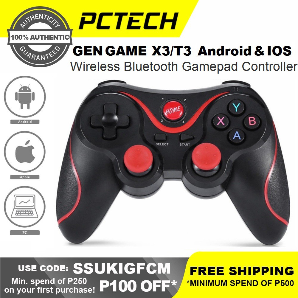 X3 Wireless Bluetooth Gamepad Controller For Android and