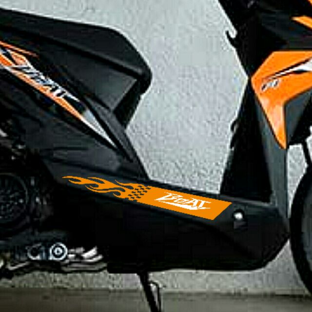 2x HONDA BEAT FI V2 SIDE VINYL DECALS/STICKER(bangka) Shopee Philippines