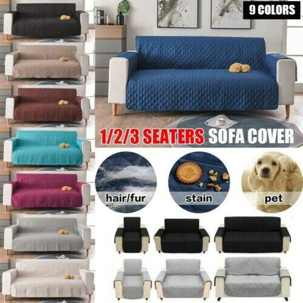 XHOME 1 2 3 Seater Sofa Cushion Cover foam Pet Dog Couch Sofa Cover