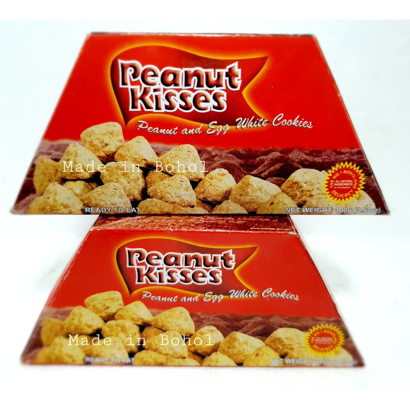 Peanut Kisses [100g] [200g] The 1 Bohol Delicacy Shopee Philippines