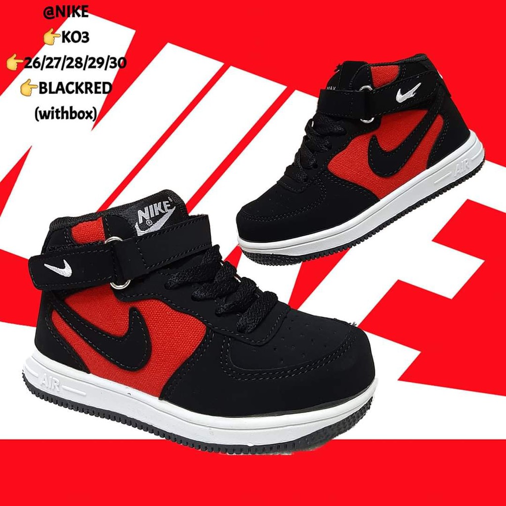 NIKE SHOES / HIGHCUT SHOES FOR KIDS/ BOY & GIRLS (SIZE 2635) Shopee