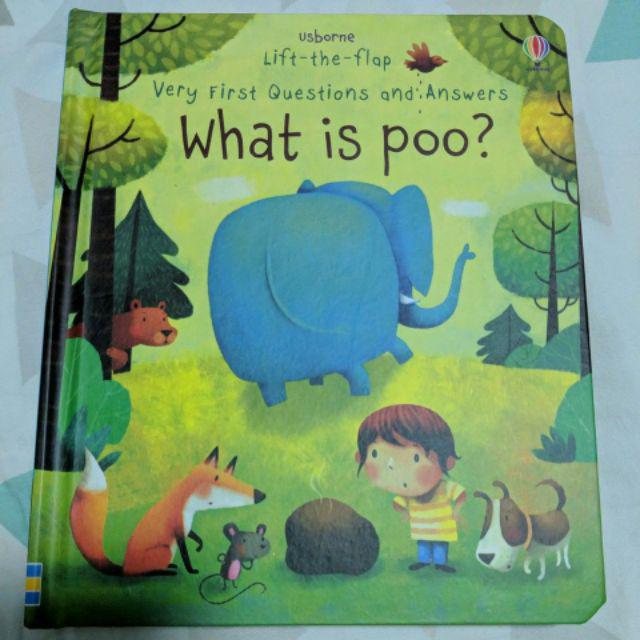 Usborne What Is Poo? Brand new boardbook Shopee Philippines