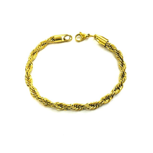 Stainless Gold Bracelet for Adult 20cm Shopee Philippines