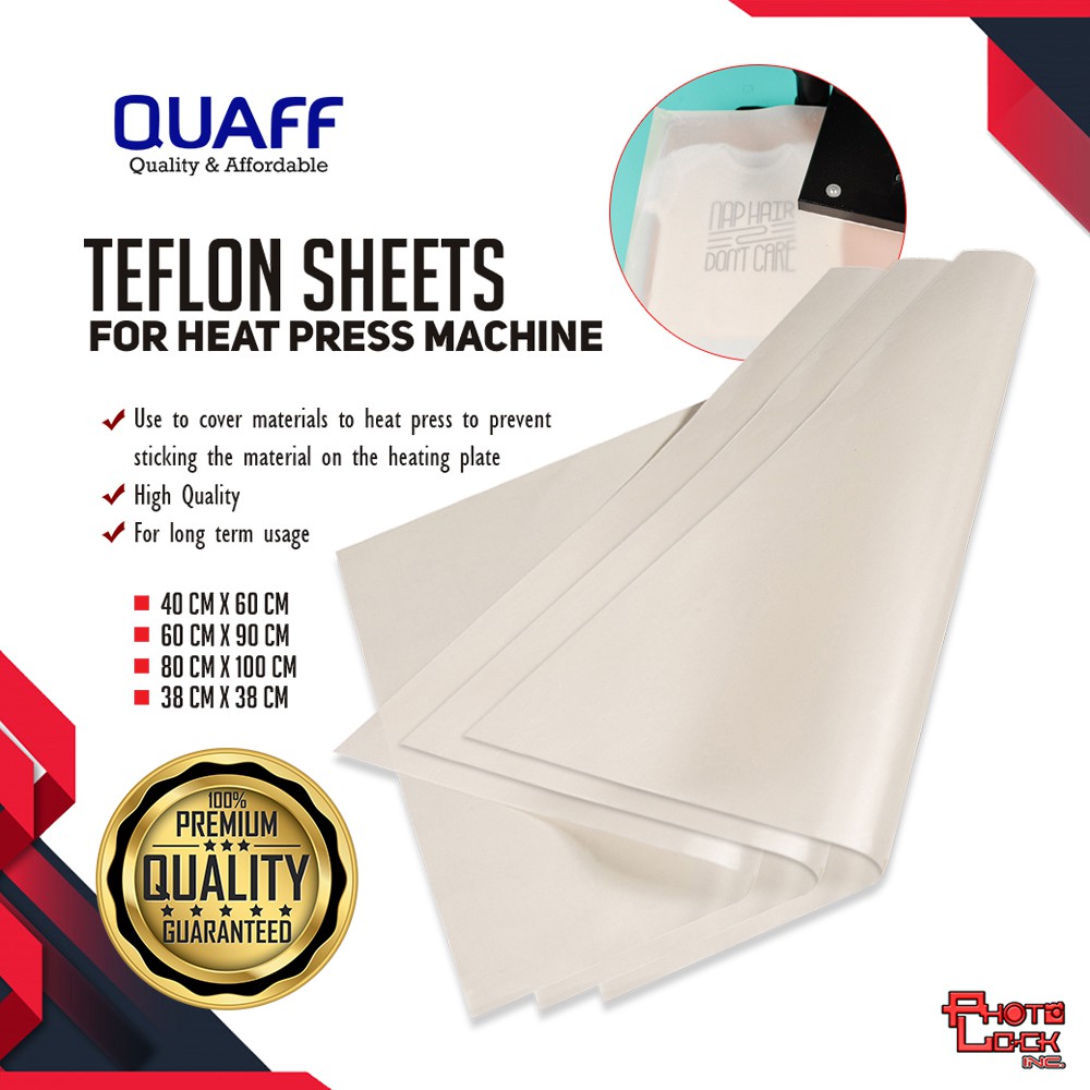 (1 Piece ) Teflon Sheets For Heat Press Machines Shopee Philippines