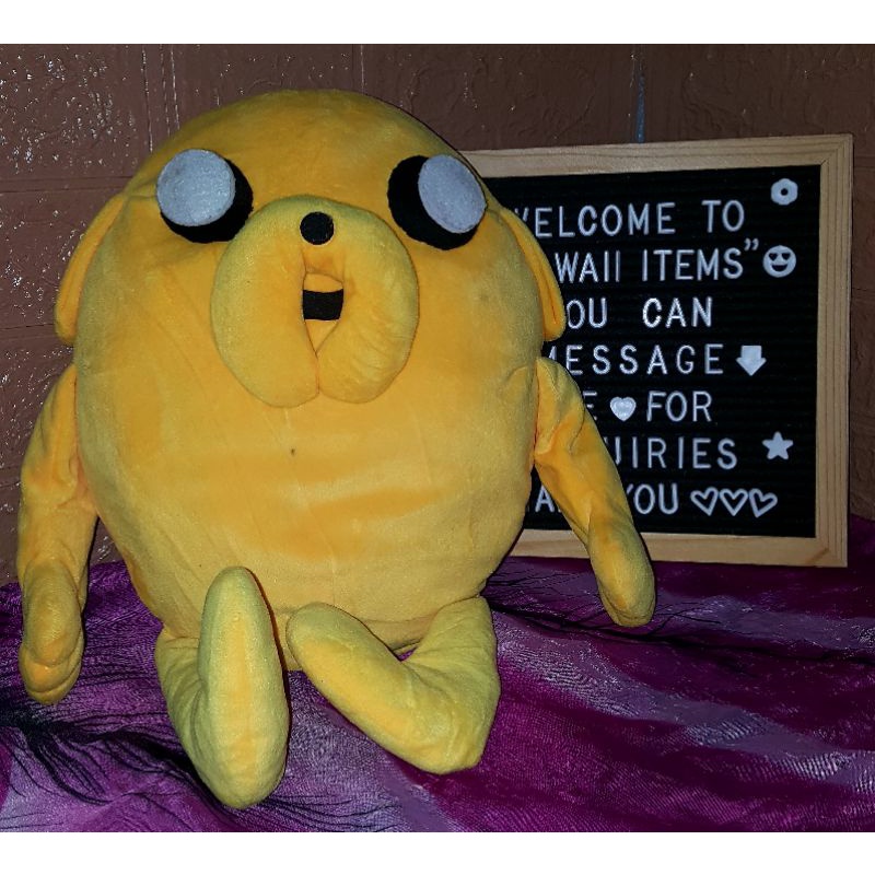 Brandnew Adventure Time Jake The Dog Stuffed Toy (NEW ARRIVAL) Shopee