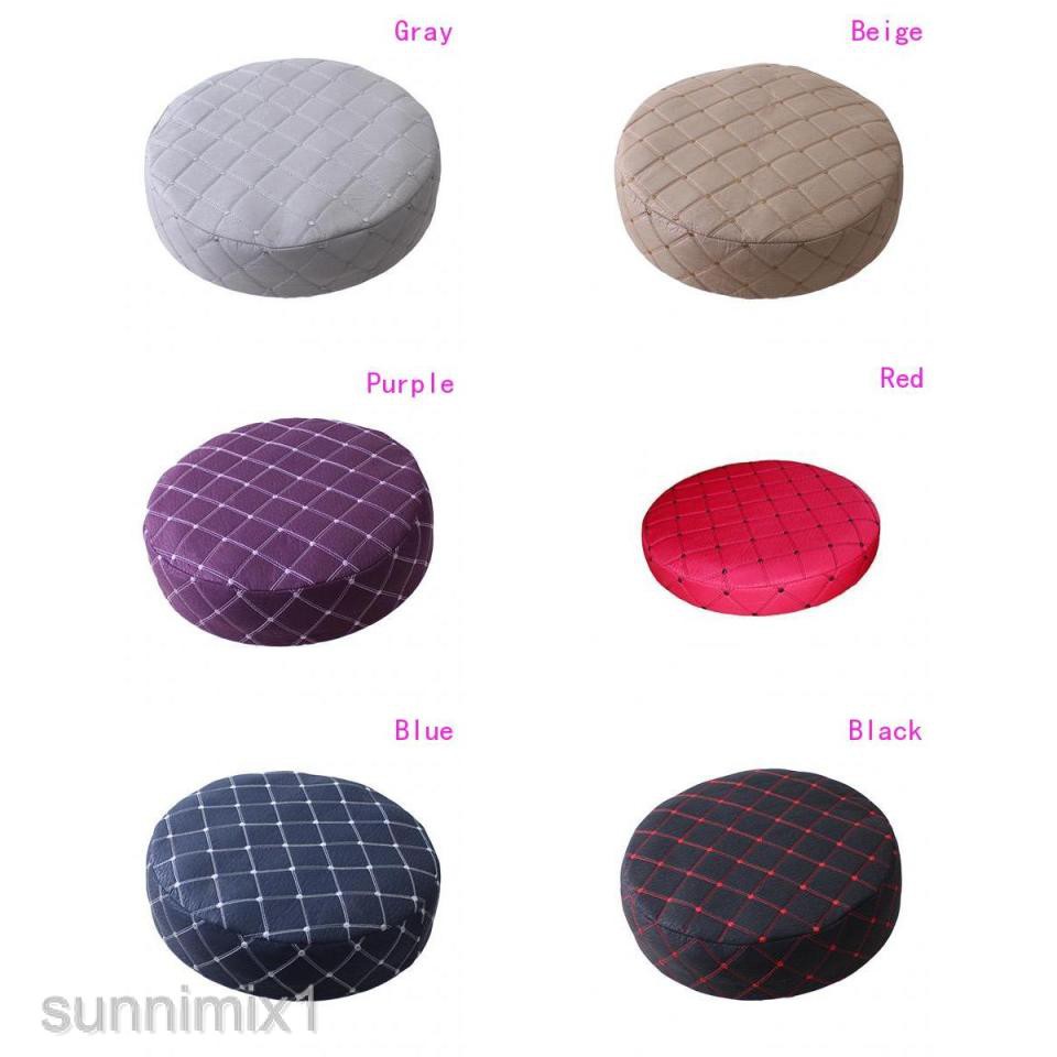 Round Bar Stool Cover Chair Slipcover Protector Cushion Pad 16 Inch