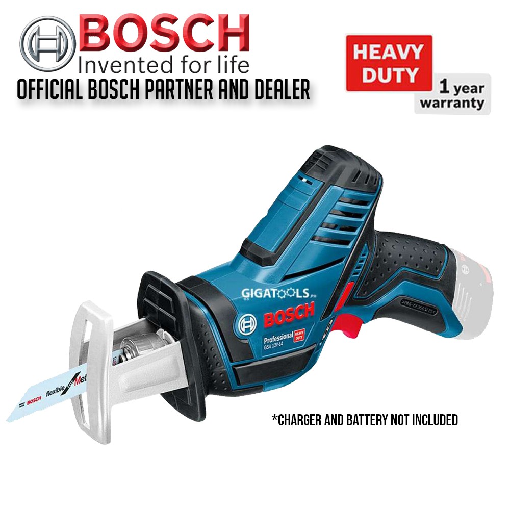 Bosch GSA 12 VLi Professional Heavy Duty Cordless Reciprocating Saw