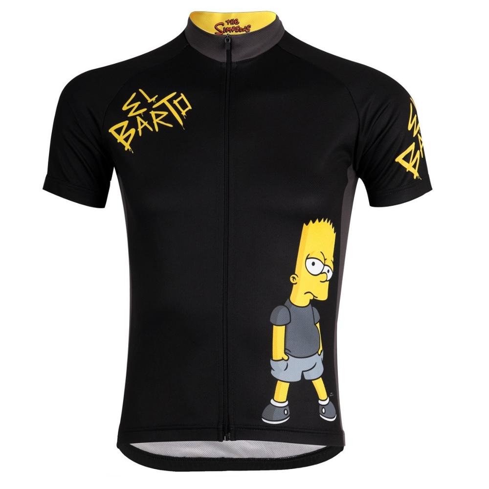 SIMPSONS Cycling Clothing Pro Team Cycling Jersey Men Summer Road Bike
