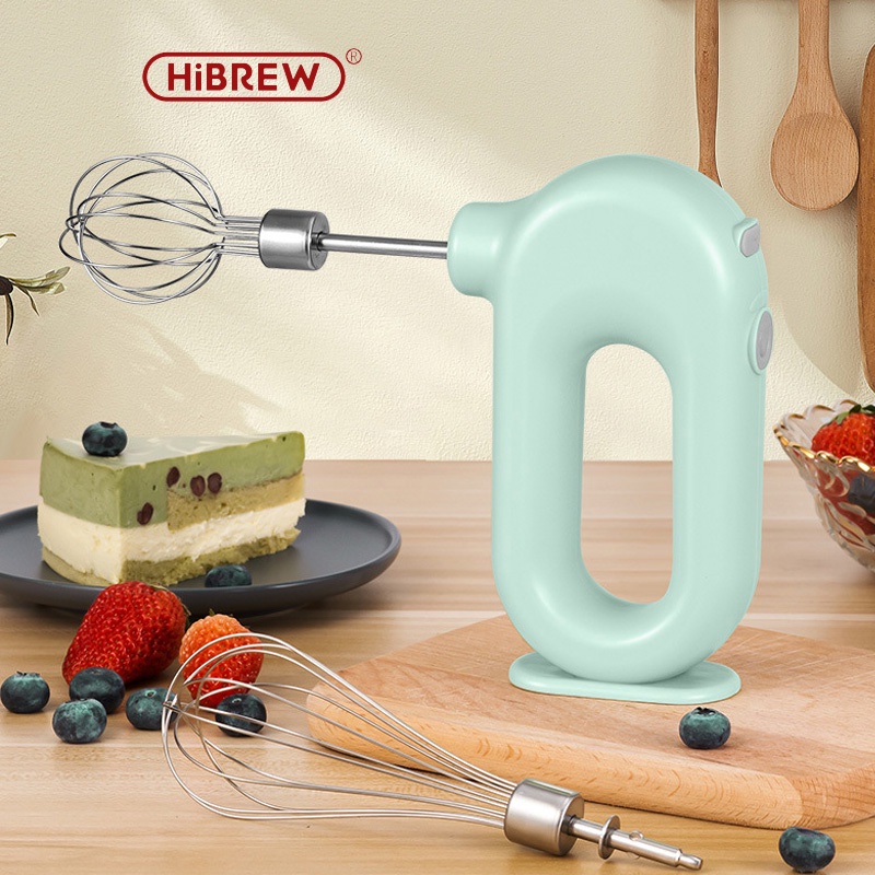 Electric manual mixer, powerful handheld mixer, equipped with 4speed large power motor