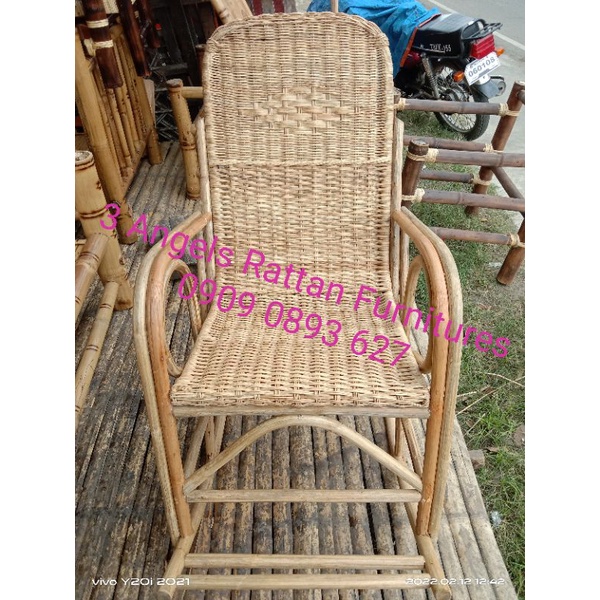 Wicker Rattan Rocking Chair Shopee Philippines