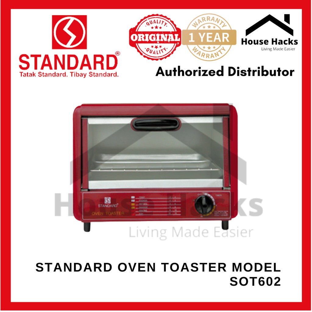 Standard Oven Toaster Model SOT602 (House Hacks) Shopee Philippines