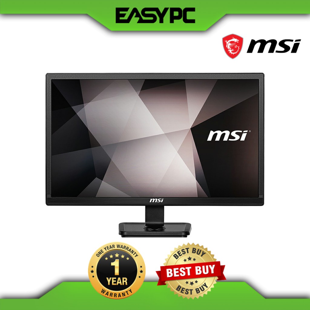 MSI MP221 60Hz TN Flat Monitor,Best 21.5” Panel size, Vesa Mount TN