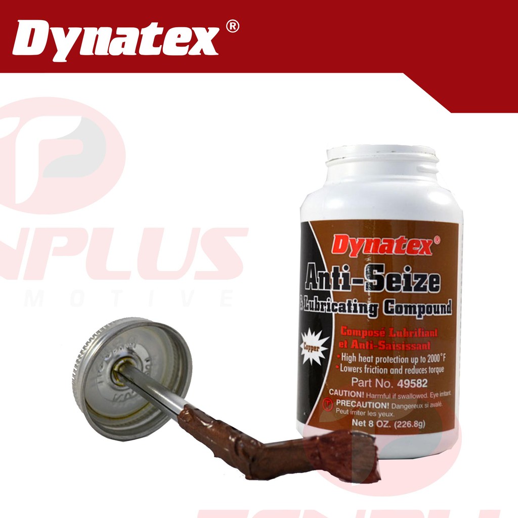 Dynatex Copper AntiSeize and Lubricating Compound 8 Oz Shopee