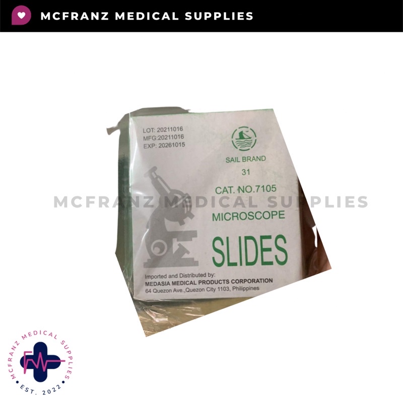 Sail Brand Microscope Slide ( Frosted ) Shopee Philippines