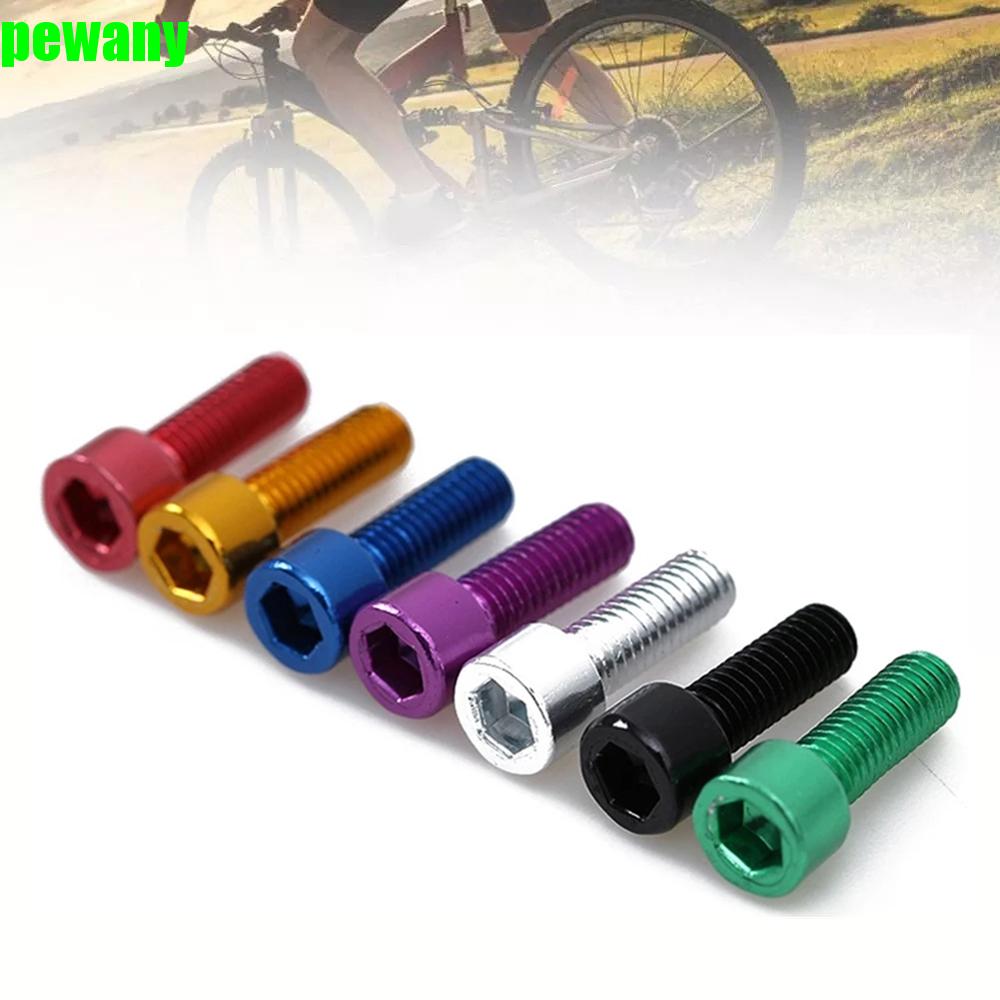 PEWANY Cycling Water Bottle Cage Bolts Durable Aluminum Alloy Bike