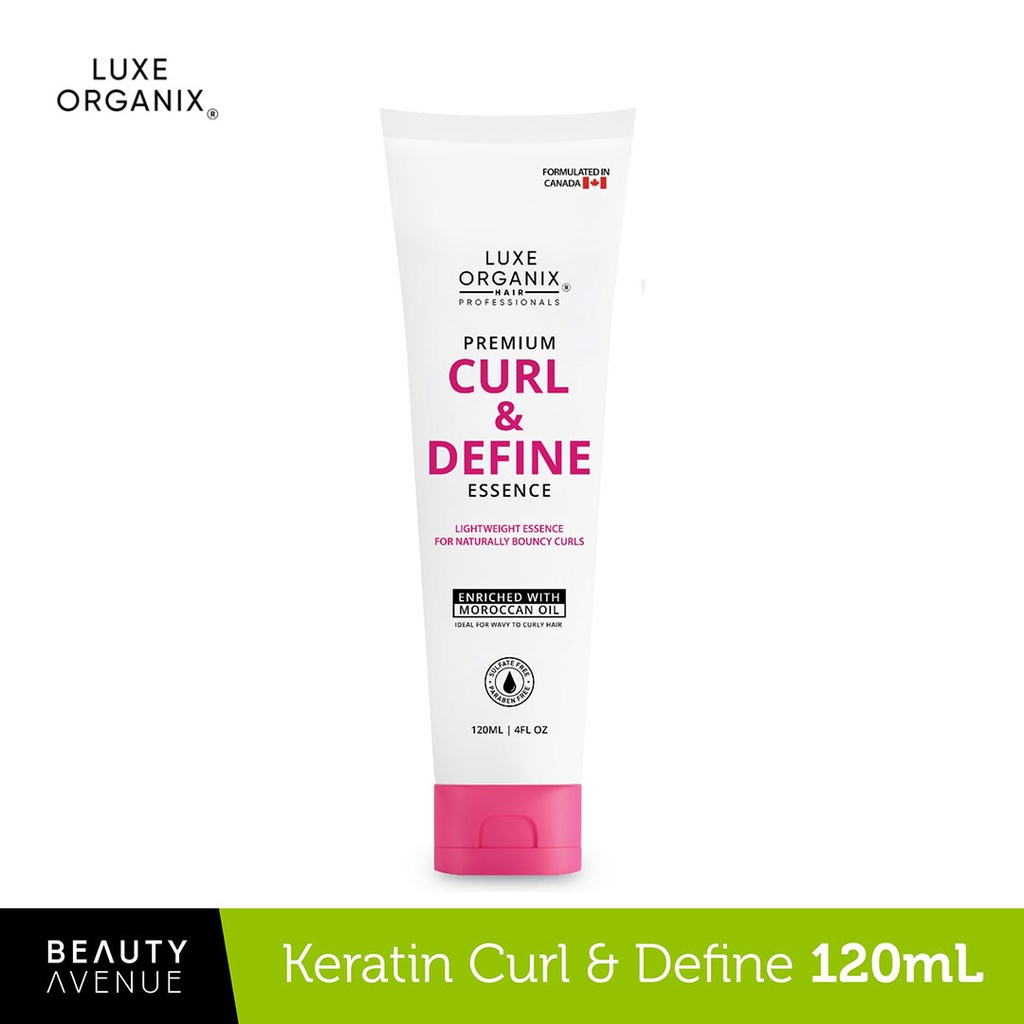 Luxe Organix Premium Keratin Curl & Define Treatment 120ml Shopee