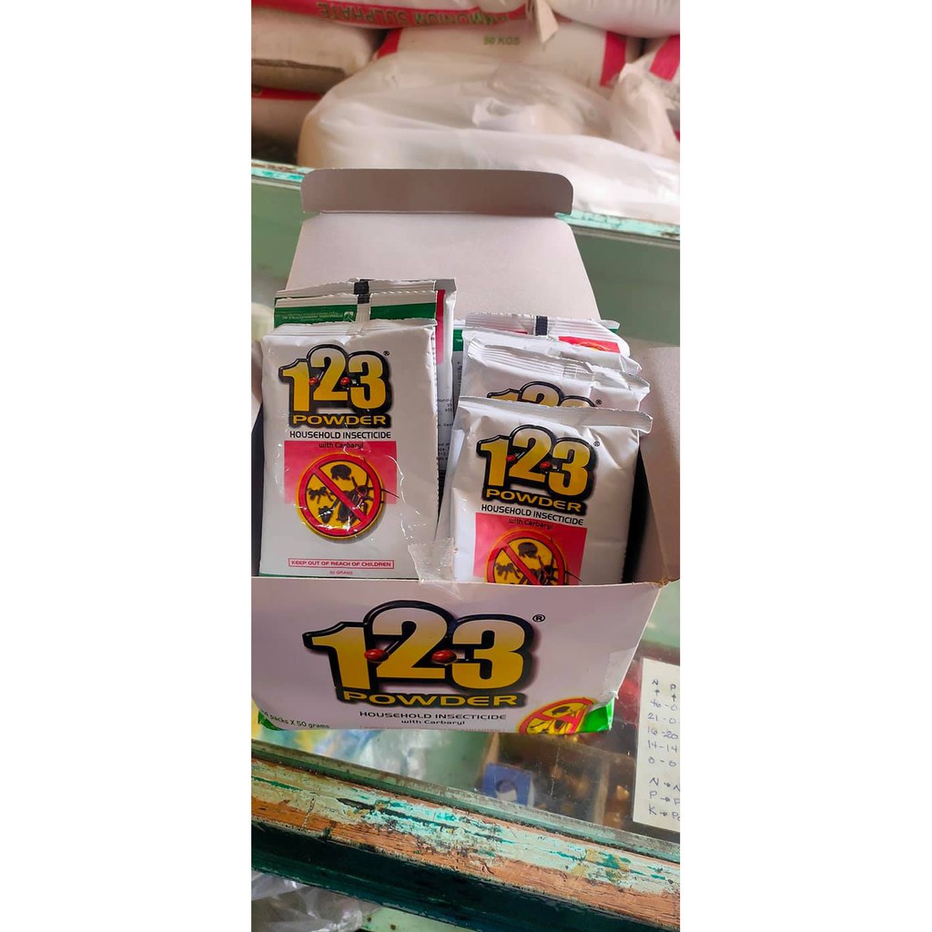 123 Powder Household Insecticide(repacked) Shopee Philippines