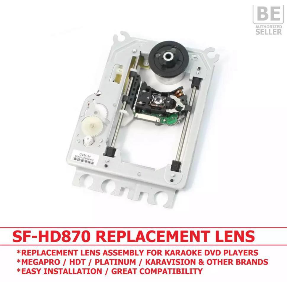 DVD Lens (SFHD850/870) for Platinum Players / HDT Players / Megapro