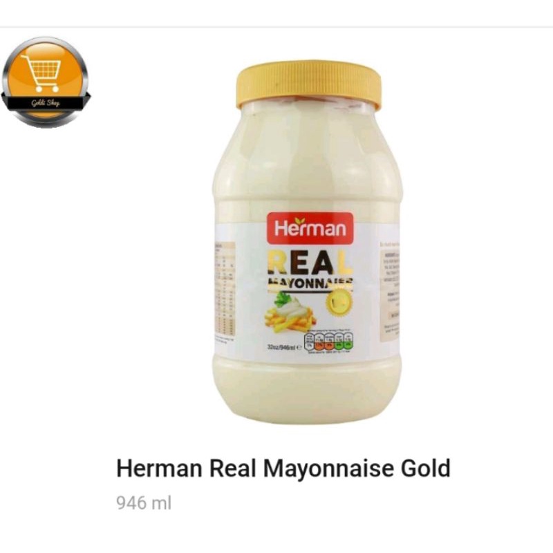 Herman Real Mayonnaise Gold946ml Shopee Philippines