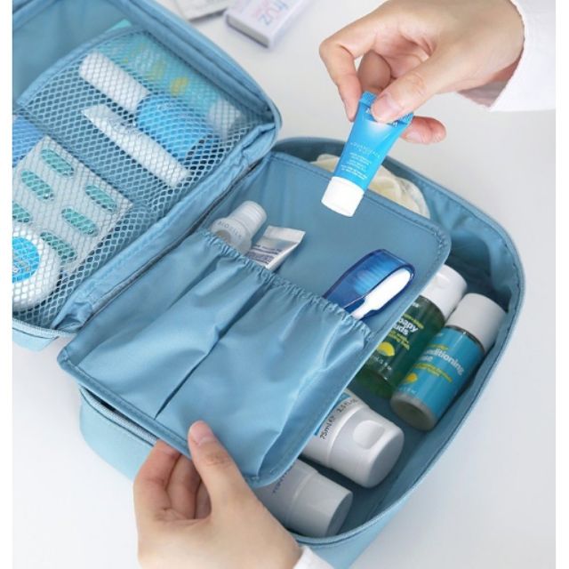 Cosmetics Toiletry / Toiletries Organizer Pouch Bag Travel Shopee