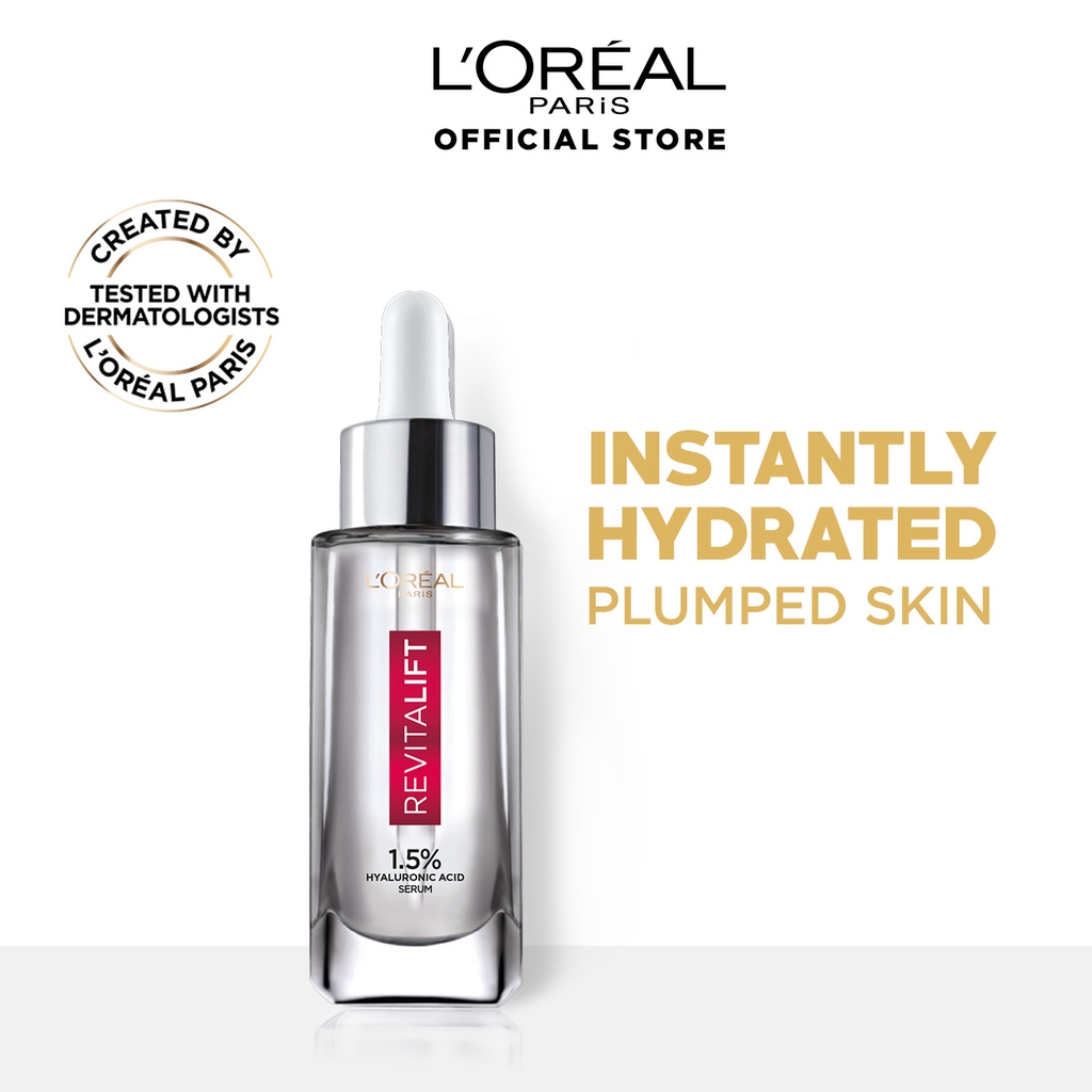 L'Oreal Paris Revitalift Hyaluronic Acid Moisturizer Serum for Face