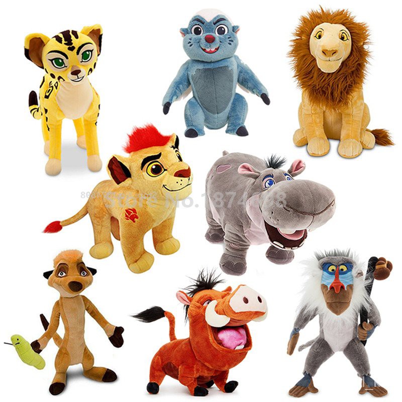 Large The Lion Guard Kion Bunga Fuli Beshte Rafiki Timon Pumbaa Plush
