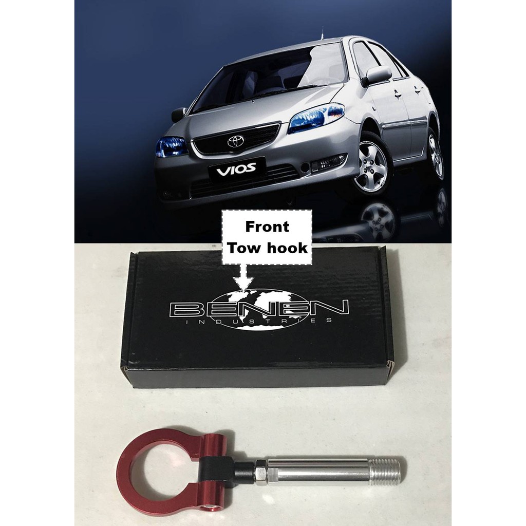 Toyota Vios Front tow hook red (20022007) Shopee Philippines