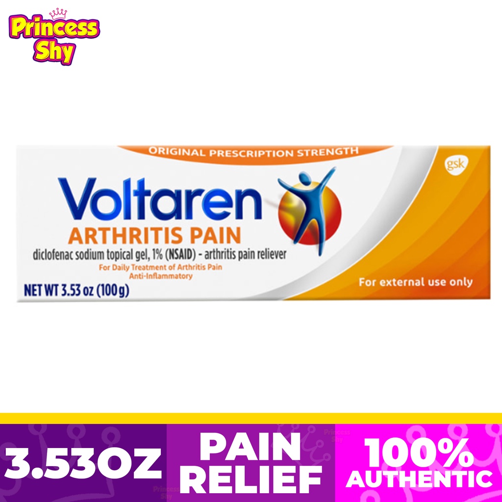 Voltaren Original Strength Arthritis Pain Reliever Gel Topical Pain