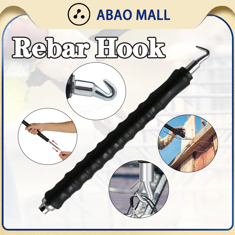Semiautomatic Rebar Hook Rebar Tier Straight Rebar Tying Hook Twister